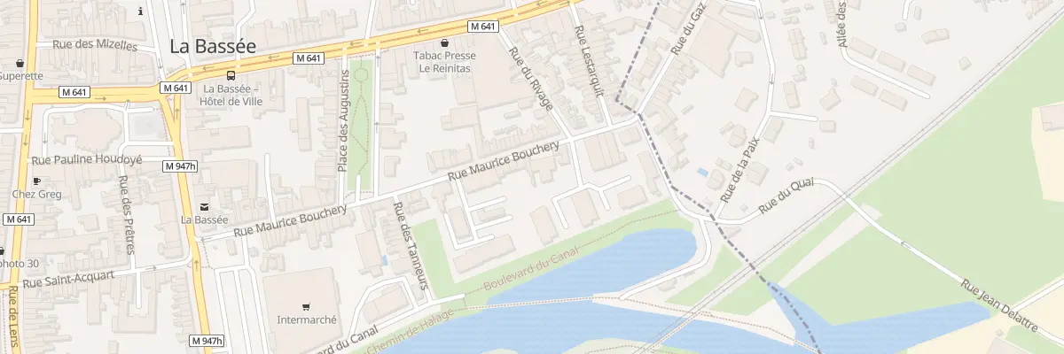 Plan du 70 Rue Maurice Bouchery à La Bassée