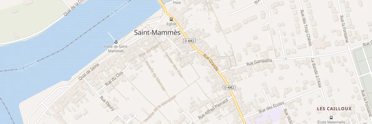 Plan du 24 Rue de l’Eglise à Saint-Mammès