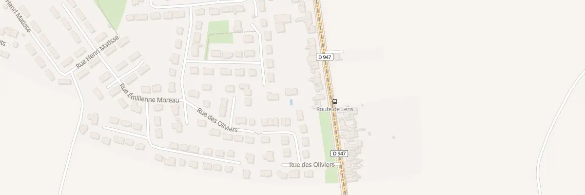 Plan du 36 Rue des Peupliers à Haisnes