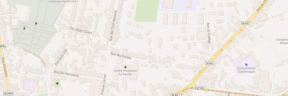 Plan du 53 Rue des Fossés à La Bassée