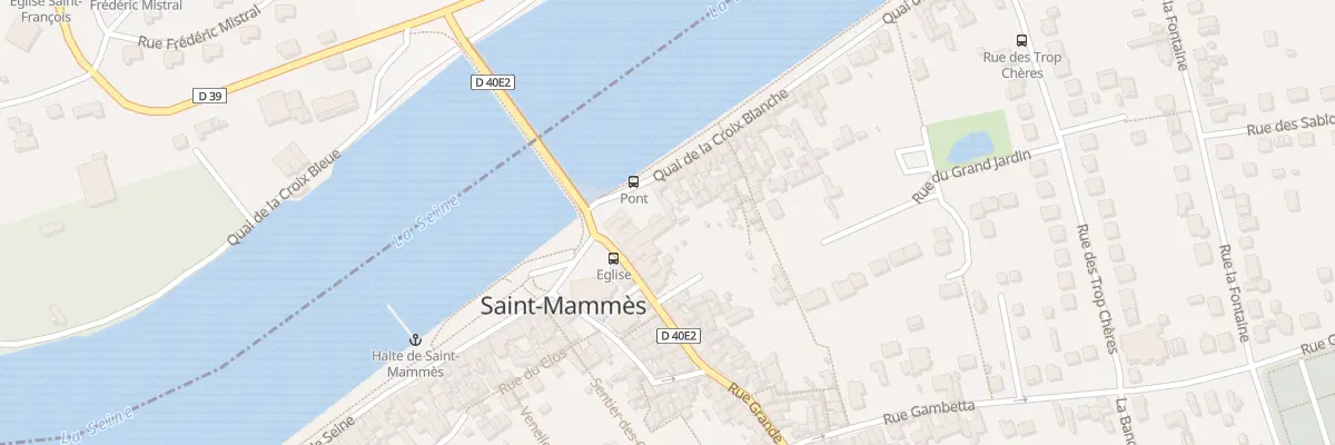 Plan du 5 Rue Grande à Saint-Mammès