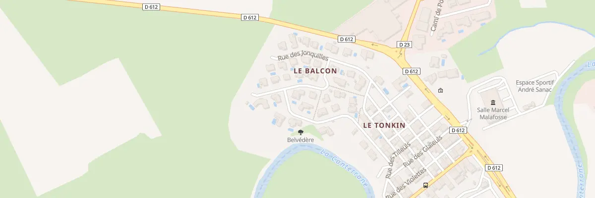 Plan du 13 Rue des Bleuets à Trouillas
