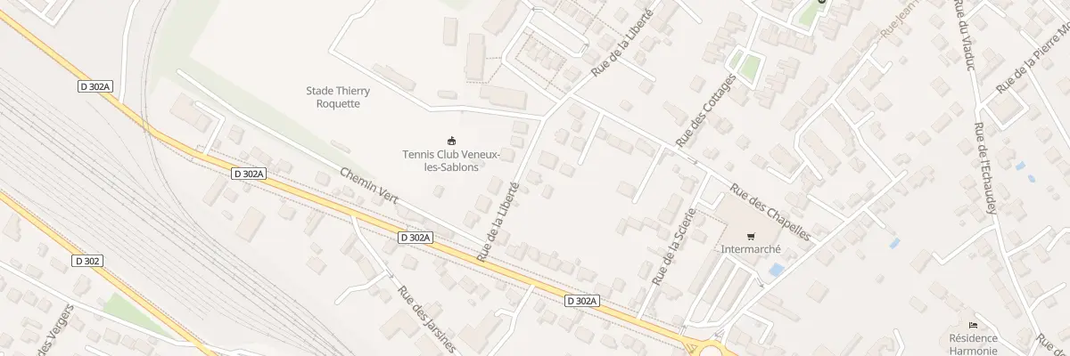 Plan du 8 Rue de la Liberte à Moret-Loing-et-Orvanne