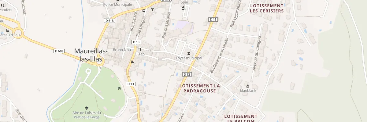 Plan du 35 Rue des Aires à Maureillas-las-Illas