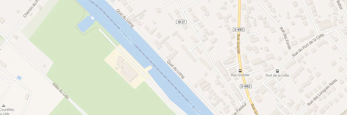 Plan du 28 Quai du Loing à Saint-Mammès
