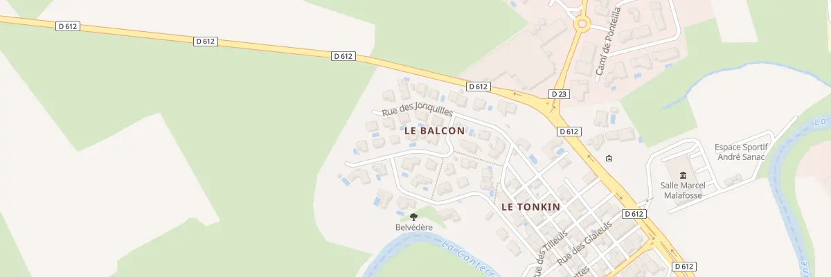 Plan du 12B Rue des Bleuets à Trouillas