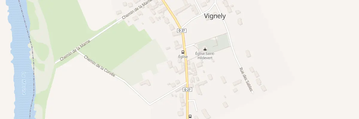 Plan du 27 Gr Grande Rue à Vignely
