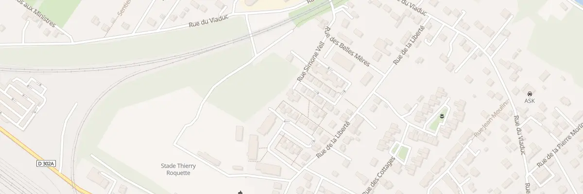 Plan du 12 Rue Simone Veil à Moret-Loing-et-Orvanne