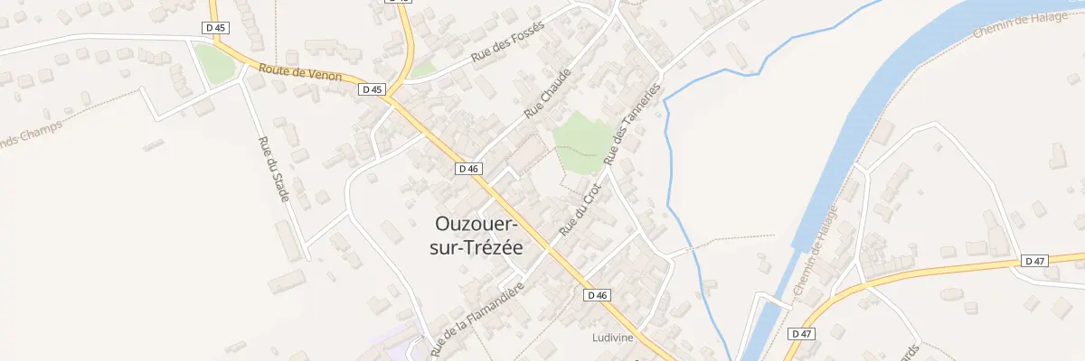 Plan du 6 Pl de l’Eglise à Ouzouer-sur-Trézée