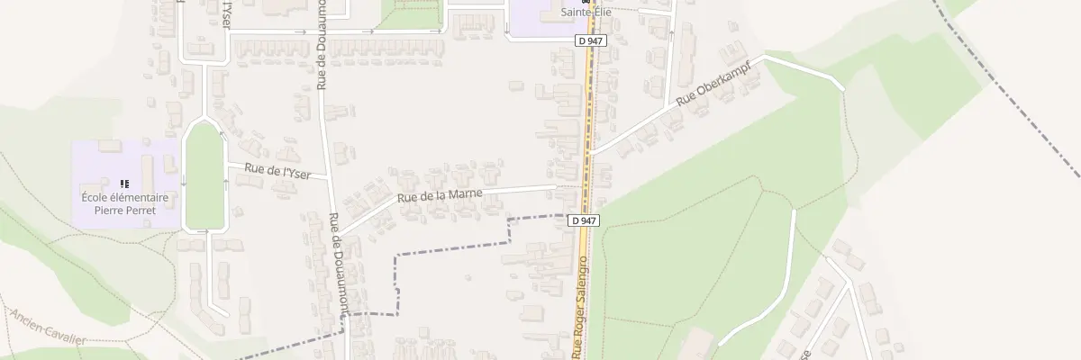 Plan du 210 Rte de Lens à Haisnes