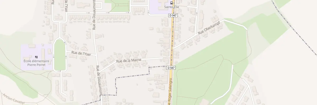 Plan du 206 Rte de Lens à Haisnes