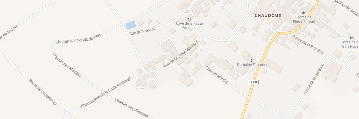 Plan du 27 Rue de la Croix Michaud à Verdigny