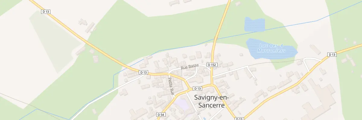 Plan du 5 Rue Basse à Savigny-en-Sancerre