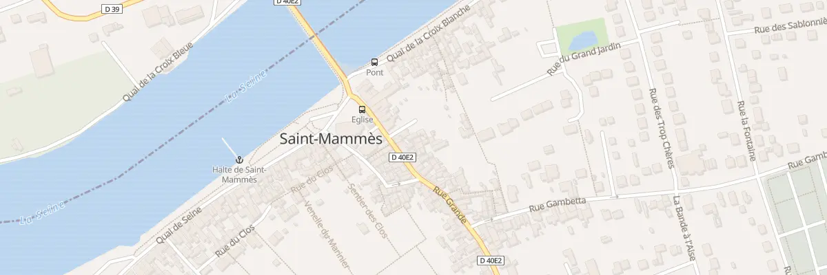 Plan du 19B Rue Grande à Saint-Mammès