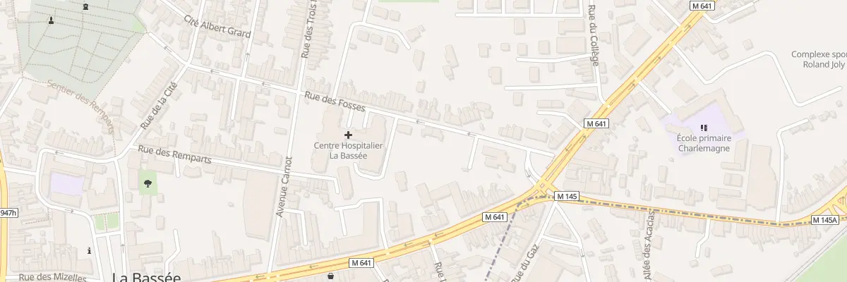 Plan du 38 Rue des Fossés à La Bassée