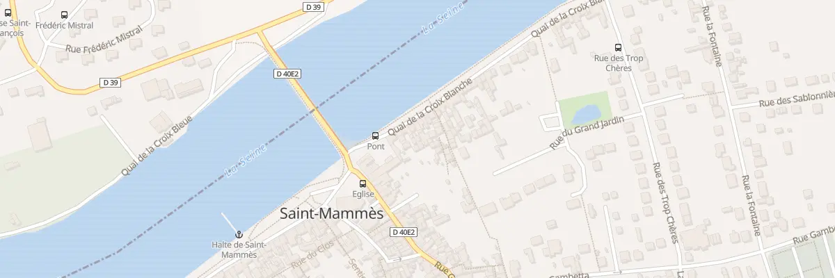 Plan du 10 Quai de la Croix Blanche à Saint-Mammès