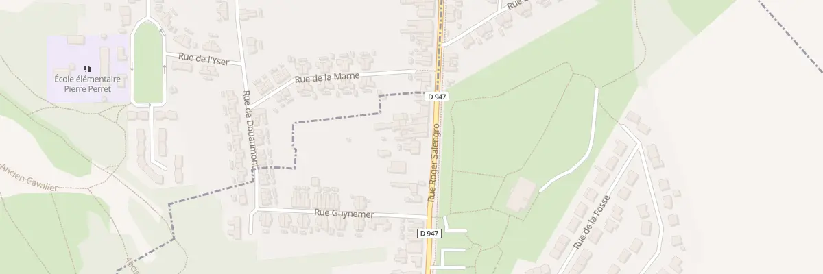 Plan du 81 Rue Roger Salengro à Hulluch