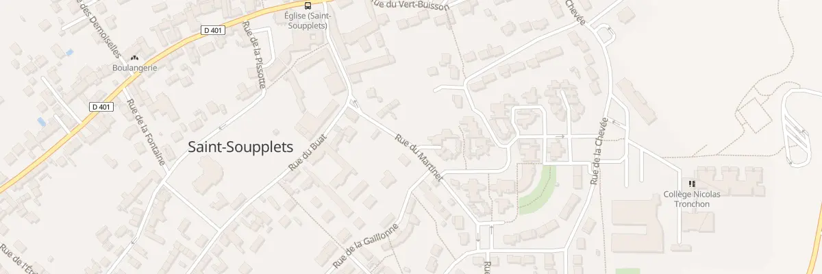 Plan du 17B Rue du Martinet à Saint-Soupplets