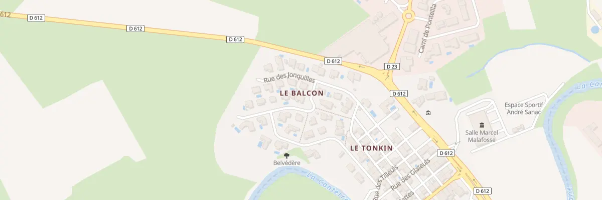 Plan du 14 Rue des Bleuets à Trouillas