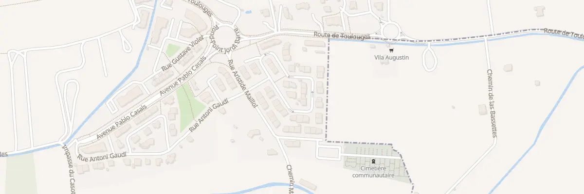 Plan du 1 Rue Salvador Dali au Soler