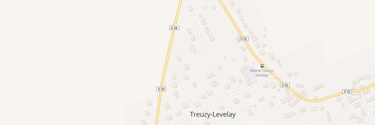 Plan du 8 Rue Voie Nouvelle à Treuzy-Levelay