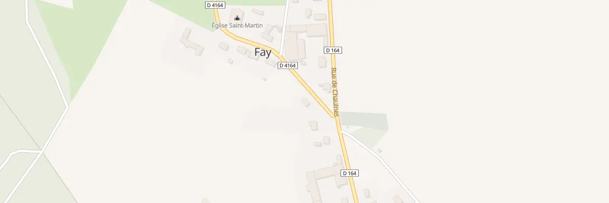 Plan du 1 Gr Grande Rue à Fay