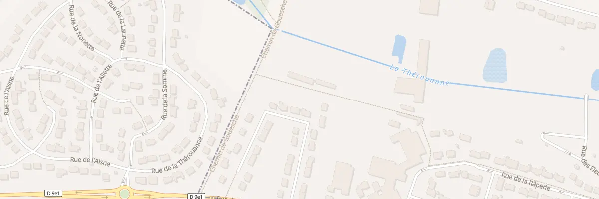 Plan du 20 Rue Jean Moulin à Oissery