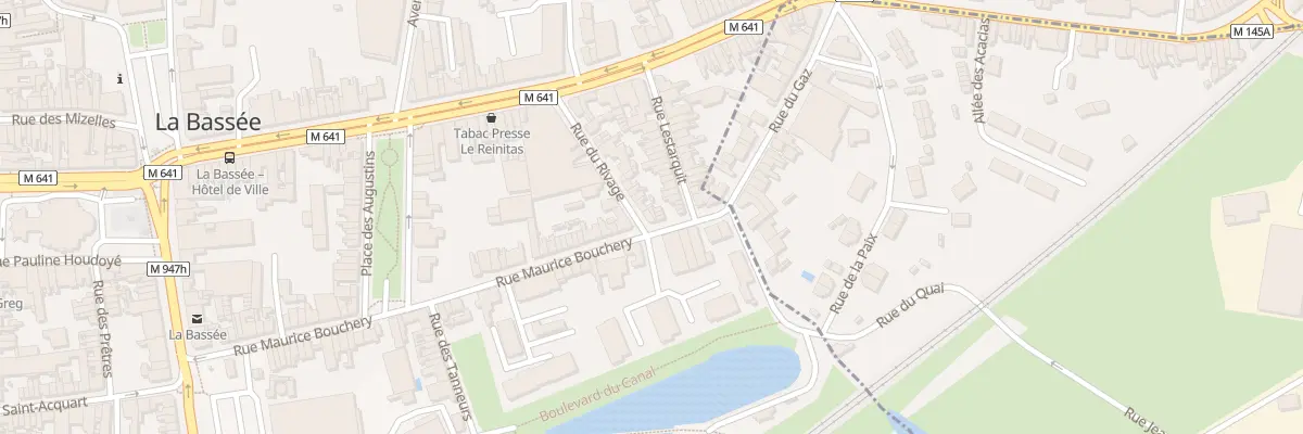 Plan du 59 Rue Maurice Bouchery à La Bassée