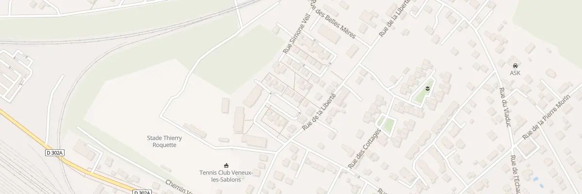 Plan du 19 Rue Francois Mitterand à Moret-Loing-et-Orvanne