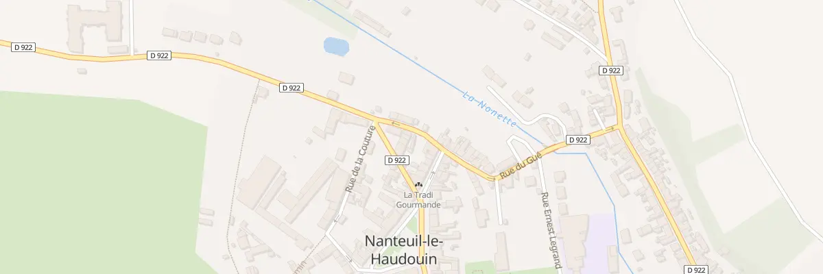 Plan du 23 Rue du Gué à Nanteuil-le-Haudouin