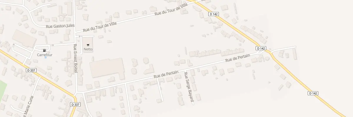 Plan du 24 Rue de Pertain à Chaulnes