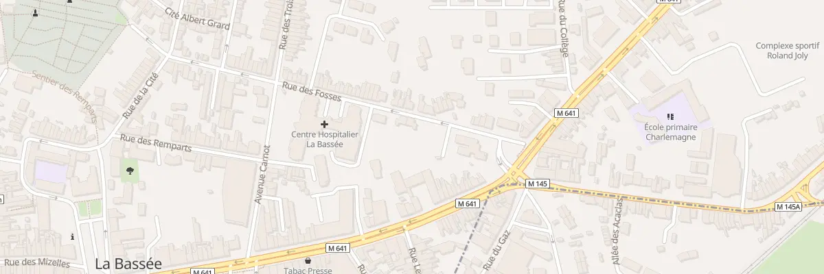 Plan du 40 Rue des Fossés à La Bassée