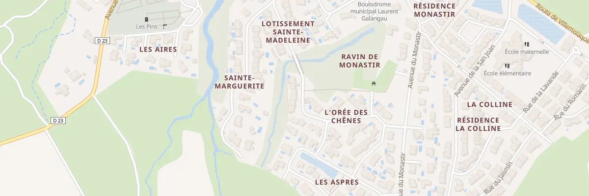 Plan du 26 Lot L ’Orée des Chênes à Trouillas
