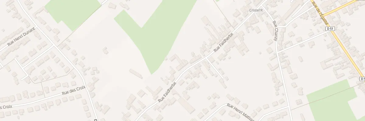 Plan du 45 Rue Faidherbe à Vimy