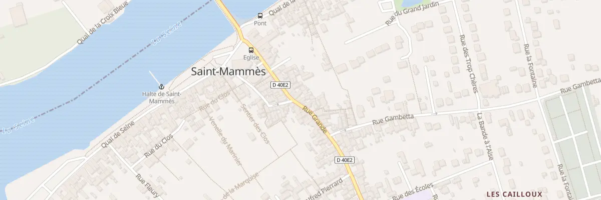 Plan du 39 Rue Grande à Saint-Mammès