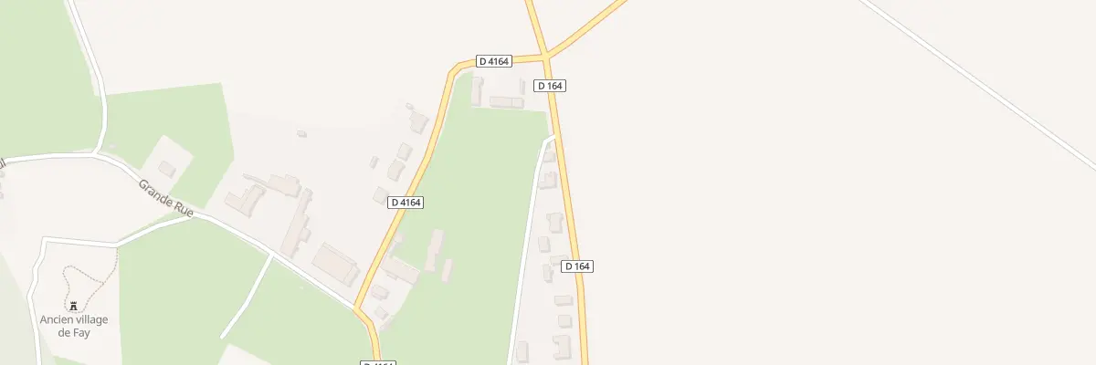 Plan du 27 Rue de Chaulnes à Fay