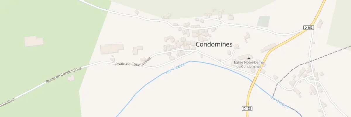 Plan du 5103 Condomines à Nages