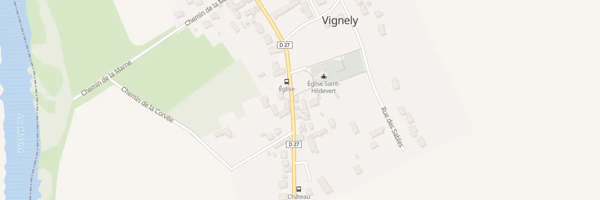 Plan du 10 Gr Grande Rue à Vignely