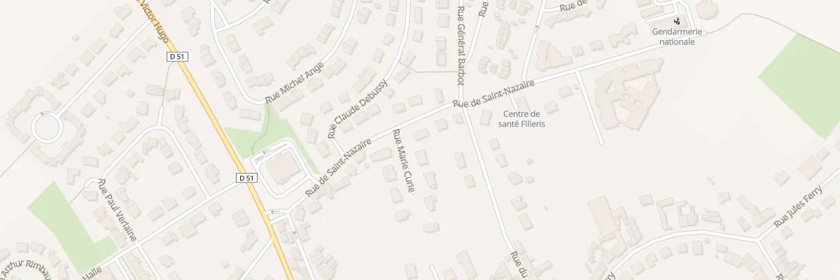Plan du 11T Rue de Saint Nazaire à Vimy