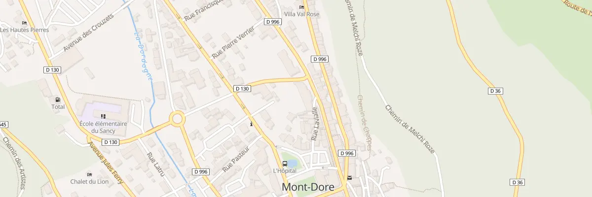 Plan du 19 Av des Belges à Mont-Dore
