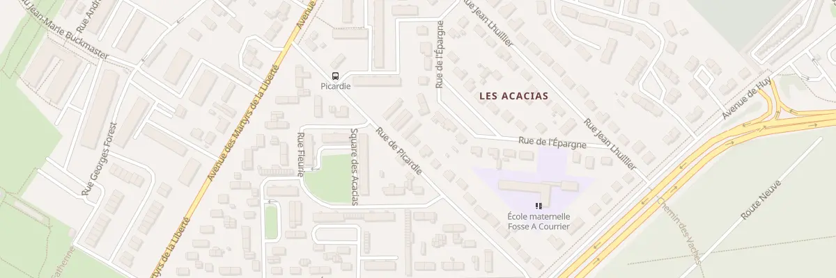 Plan du 13 Rue de Picardie à Compiègne