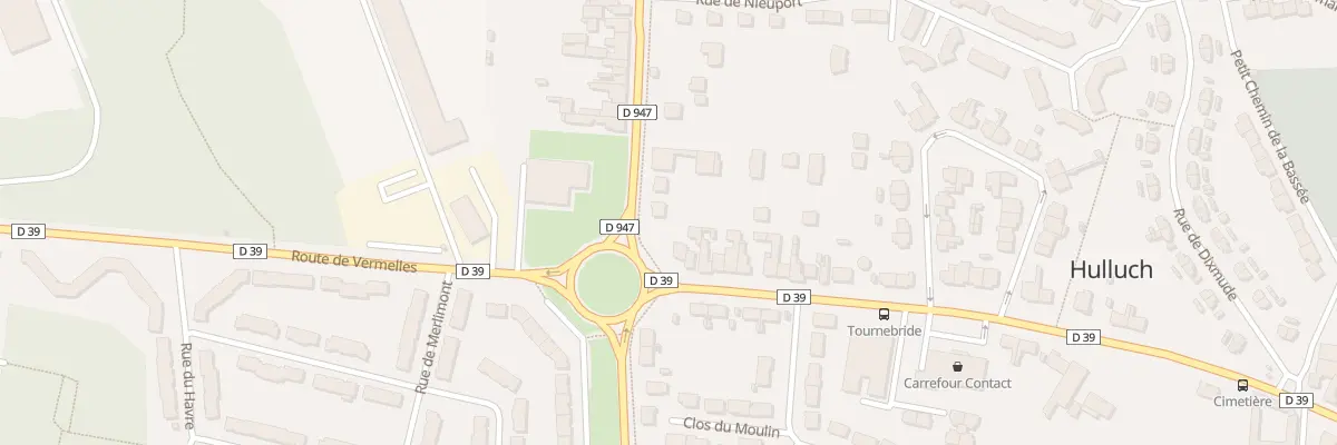 Plan du 114 Rue Roger Salengro à Hulluch