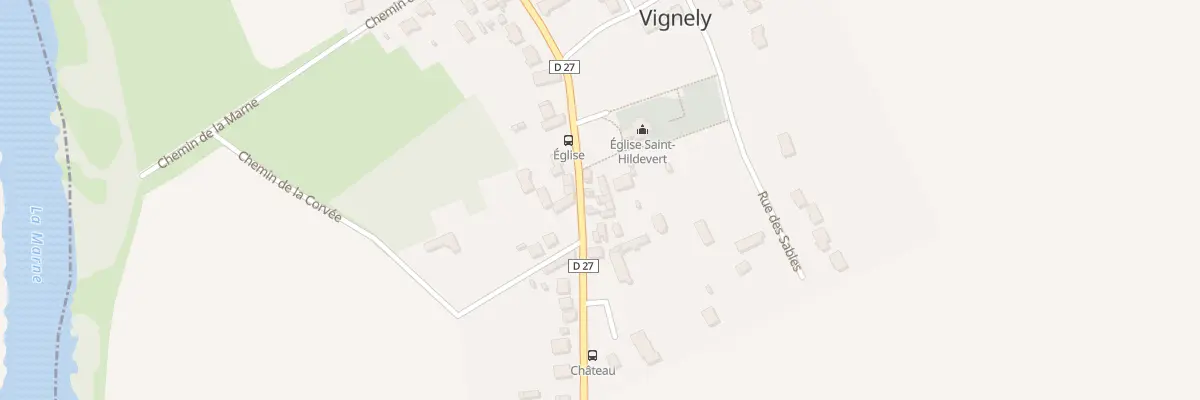 Plan du 12 Gr Grande Rue à Vignely