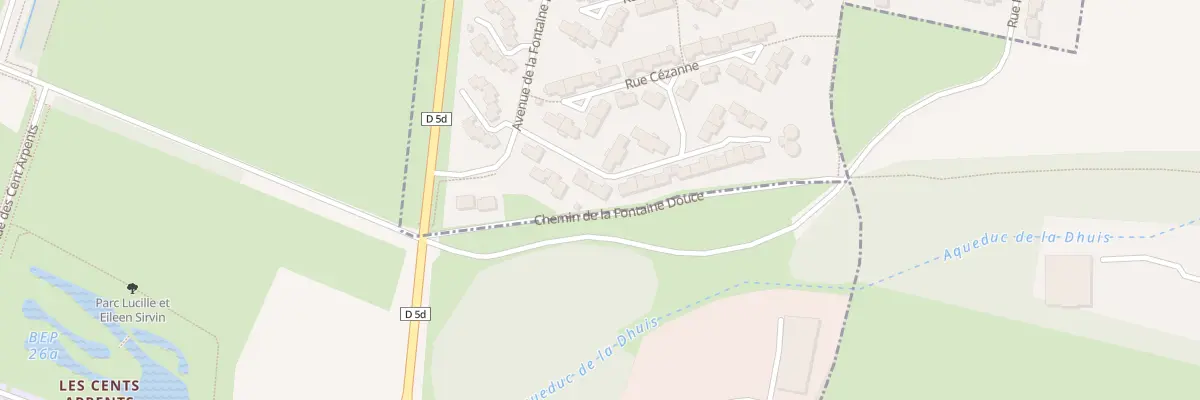 Plan du 10 Rue Cezanne à Esbly