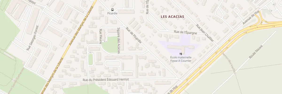 Plan du 10 Rue de Picardie à Compiègne