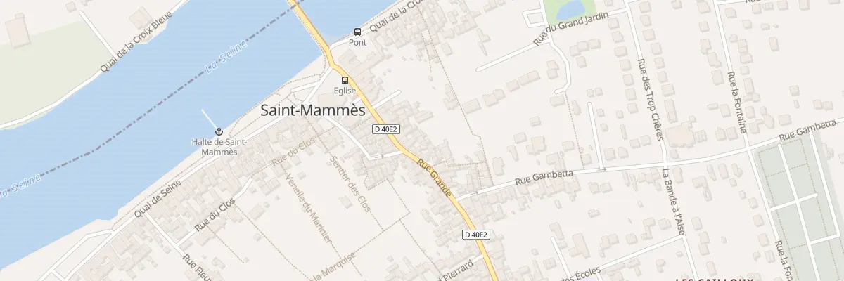 Plan du 37B Rue Grande à Saint-Mammès