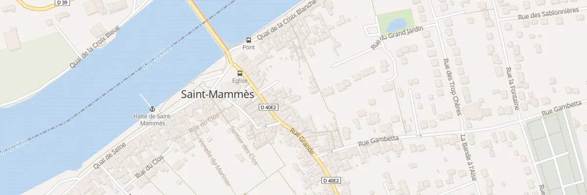 Plan du 29 Rue Grande à Saint-Mammès