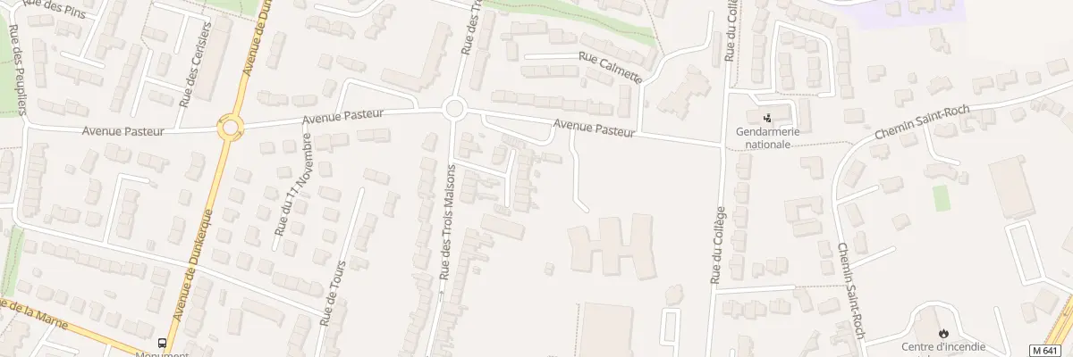 Plan du 154 Rue des Trois Maisons à La Bassée