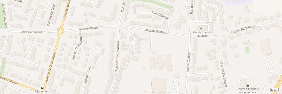 Plan du 152 Rue des Trois Maisons à La Bassée