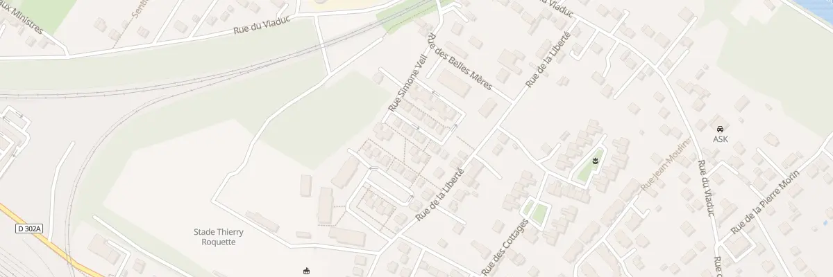 Plan du 10 Rue Simone Veil à Moret-Loing-et-Orvanne